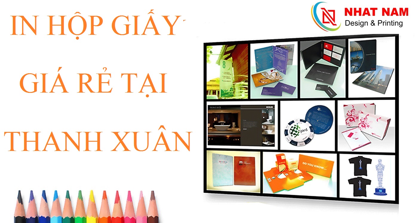 In hộp giấy giá rẻ tại quận Thanh Xuân