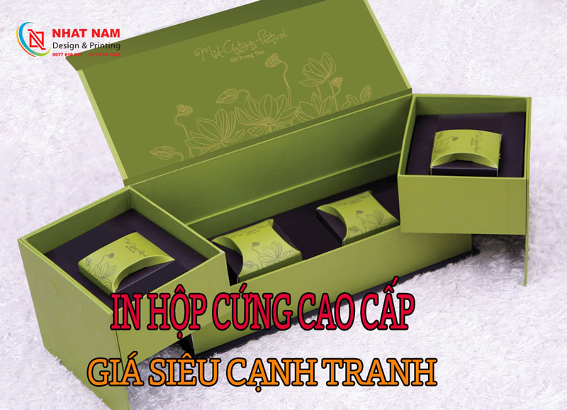 In hộp cứng cao cấp